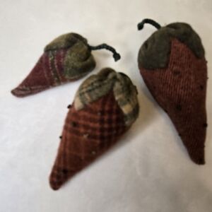 Handcrafted Fabric Strawberries